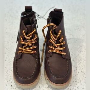 Greyson Brown Chukka Boots with Yellow Laces